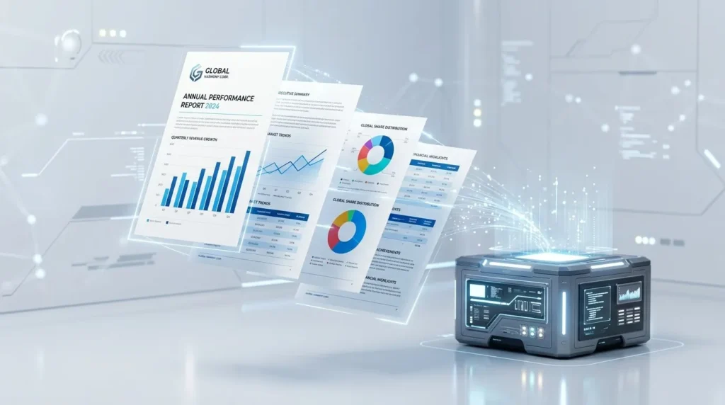 A professional, branded SEO audit PDF report generated automatically from raw data using n8n and PDFco.
