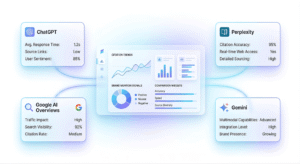 AI Search Trackers AI Search Trackers: A comparison between different AI models