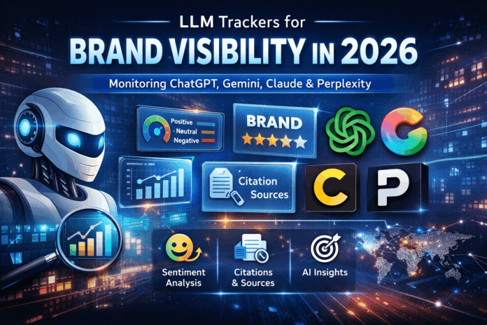 LLM Trackers for Brand Representation in AI-Generated Content