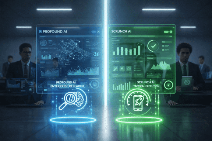 Profound vs Scrunch AI for AEO