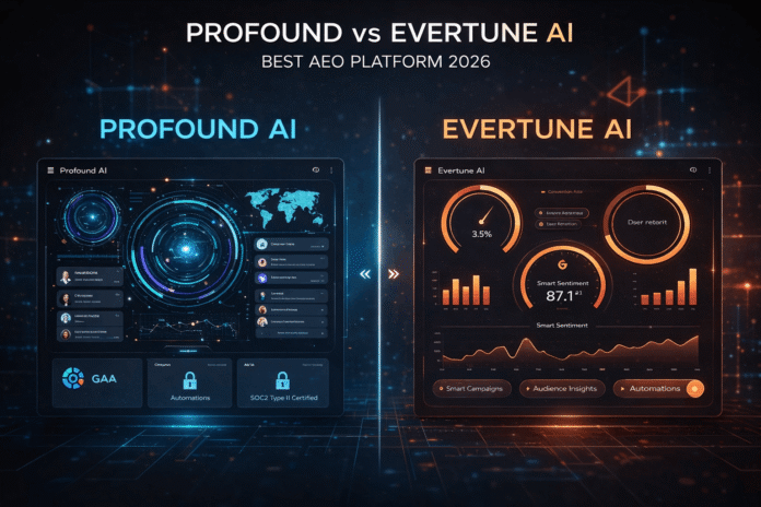 Profound vs Evertune AI Featured Image