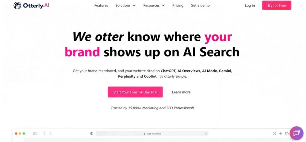 Cheaper Alternatives to Profound for GEO: Best Tools, Pricing & Features (2026) Otterly AI dashboard