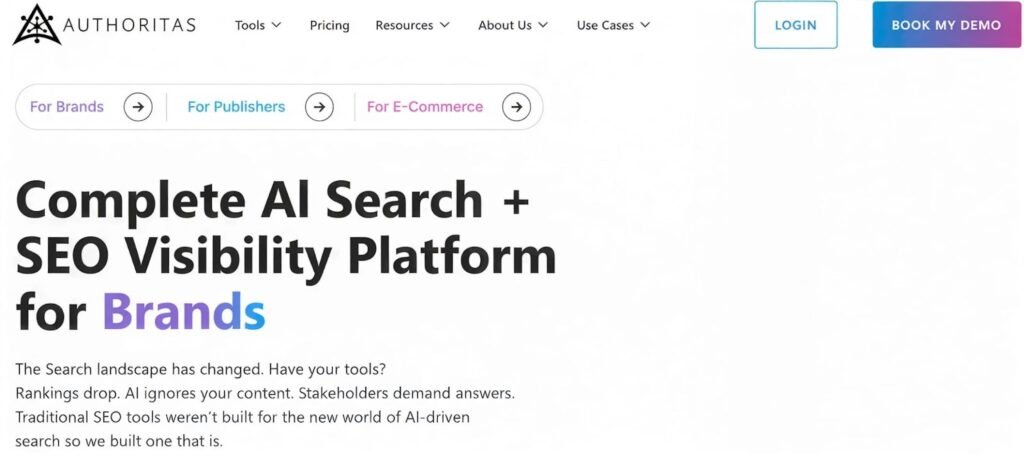 Authoritas Dashboard