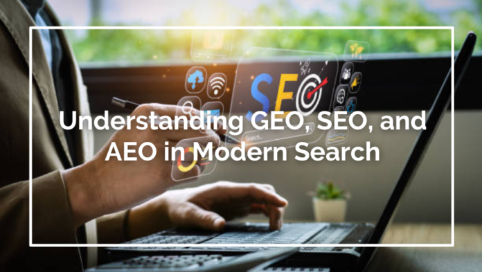 GEO vs SEO vs AEO